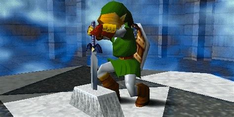 Master Sword Ocarina Of Time 3d