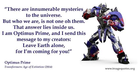 Transformers Quotes - ShortQuotes.cc