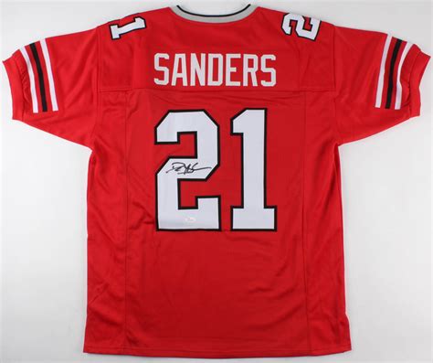 Deion Sanders Signed 49ers Jersey (JSA COA) | Pristine Auction