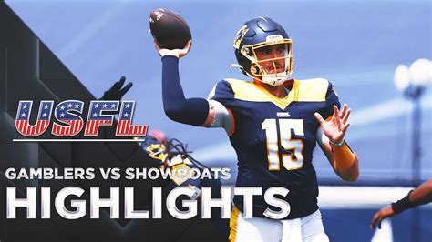 Houston Gamblers vs. Birmingham Stallions Highlights | USFL - Houston ...