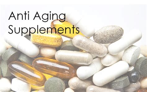 Anti Aging Supplements - Good Whole Food