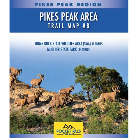 Pikes Peak Region Trails - 14 Map Series – Pocket Pals Trail Maps