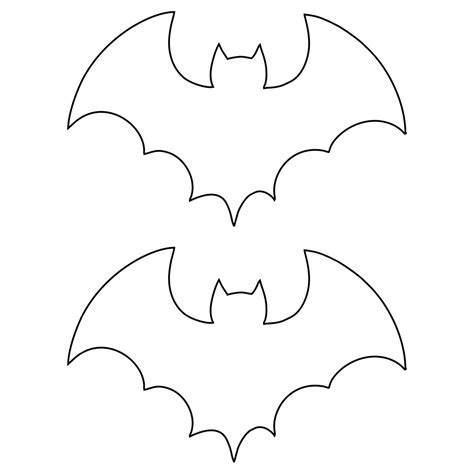 Bat Printable Template
