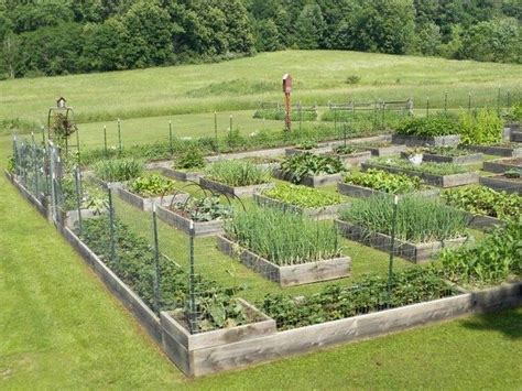 15+ Lovely Homestead Farm Garden Layout and Design Ideas #gardens # ...