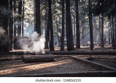 Camping Site Yosemite National Park Pit Stock Photo 1148262155 ...