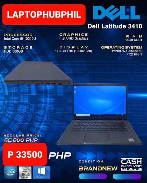 Dell latitude 3410, Computers & Tech, Laptops & Notebooks on Carousell