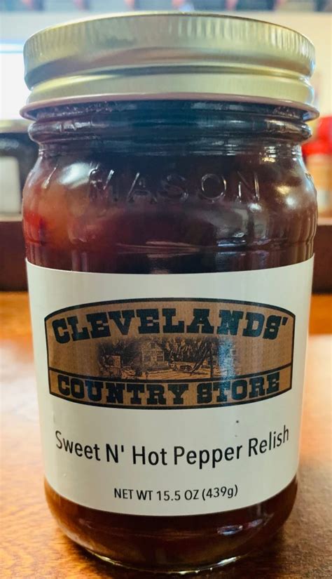 Sweet & Hot Pepper Relish – Clevelands’ Country Store