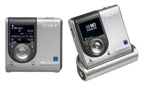 Sony launches MiniDisc with built-in camera: Digital Photography Review