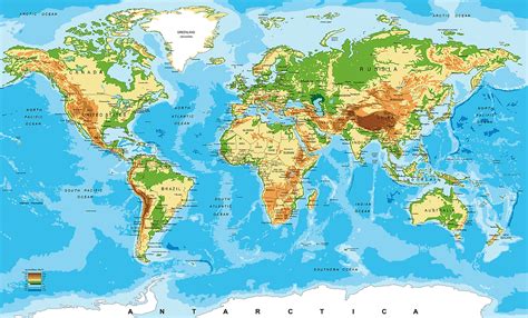 Political And Physical Maps - WorldAtlas