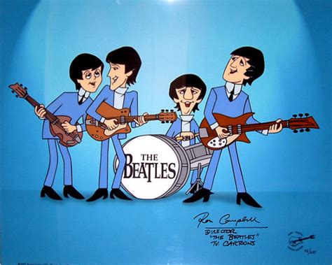 The Beatles Cartoon | The Beatles Wallpaper