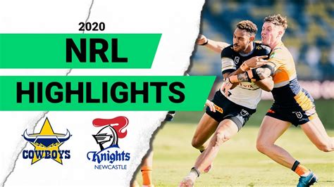 Cowboys v Knights Match Highlights | Round 7 2020 | Telstra Premiership | NRL - YouTube