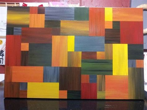 Acrylic on Canvas Painted Squares | Canvas painting, Canvas, Art