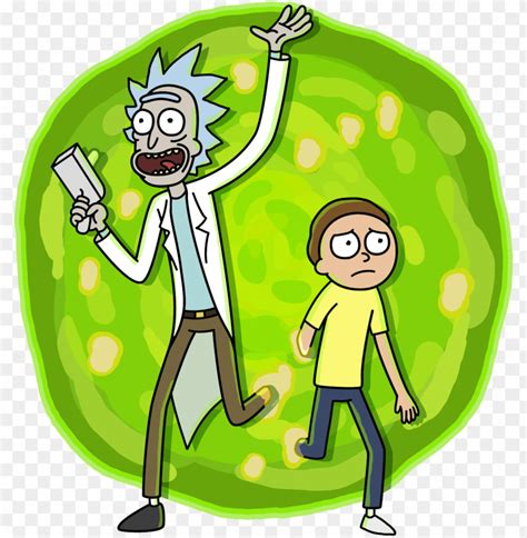 Background Rick And Morty Portal Wallpaper Feel free to share with your friends and family