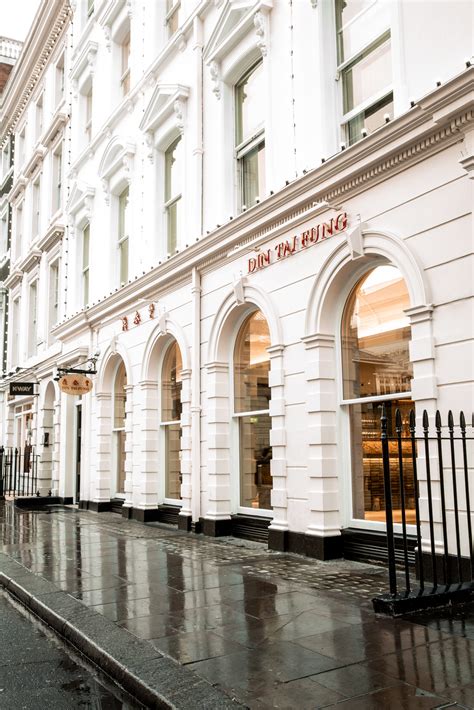 Din Tai Fung opened its flagship restaurant in London - Din Tai Fung UK