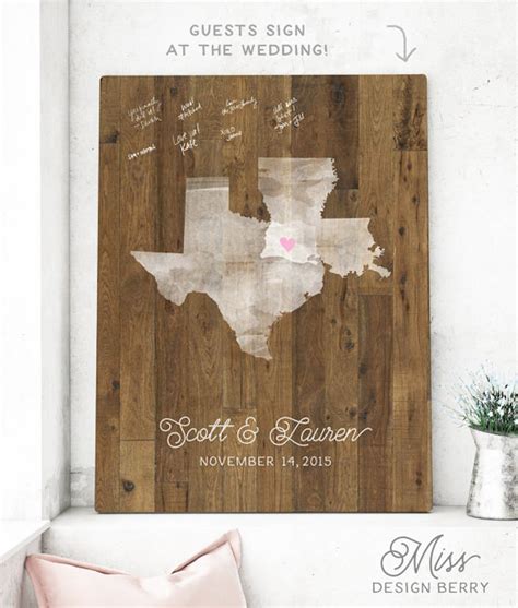 10 Gorgeous Wedding Map Guest Book Alternatives!