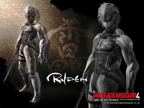 Metal Gear Solid 4: Guns of the Patriots Official MGS4 Raiden Wallpaper ...