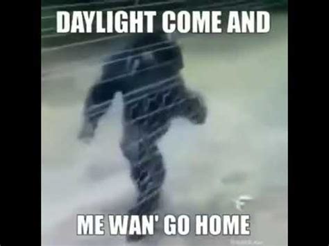 Daylight come and me wan go home... - YouTube