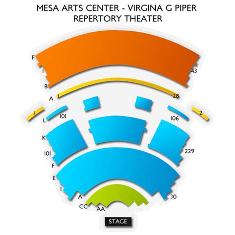 Mesa Arts Theater Seating Chart