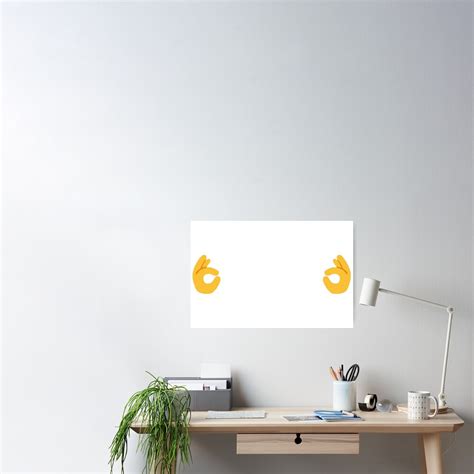 "Free the Nipple – OK/Pinch Emoji" Poster for Sale by duttydesign | Redbubble