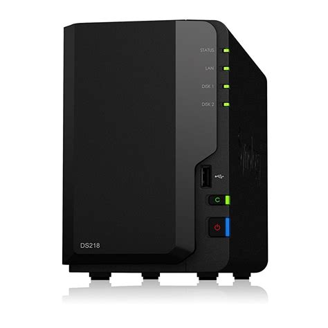 Synology DiskStation DS218 Realtek 1.40GHz 2 x HDD Supported 24TB 2GB - Walmart.com