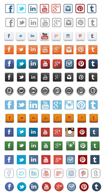 Social Media Icon For Email Signature at Vectorified.com | Collection of Social Media Icon For ...