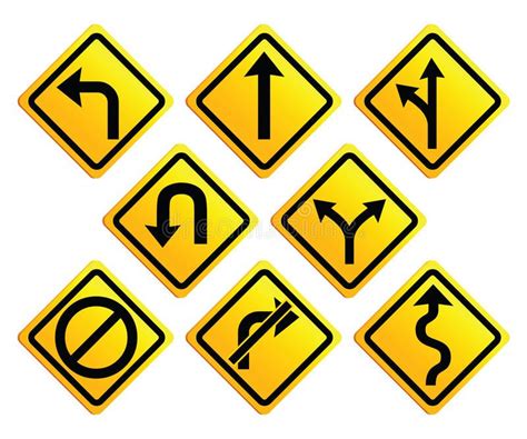 Arrows Road Signs