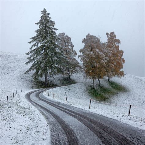 The First Snow by Sergey Ershov, Photography, Digital | Winter scenery ...