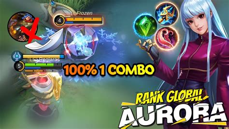 100% Combo - Aurora Best Build 2021 - Gameplay Top Global Aurora ...