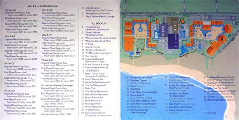 Resort Map | Paradisus Playa del Carmen | Riviera Maya, Mexico