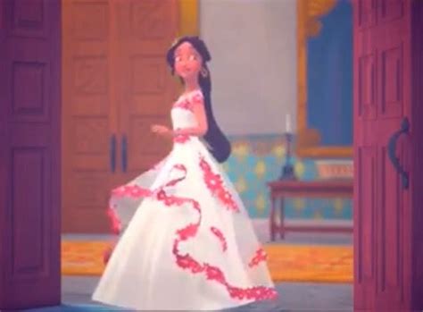 Navidad poinsettia dress Elena of Avalor | Disney princess dresses ...