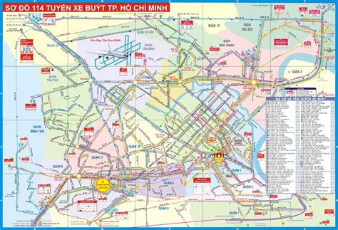 Large detailed tourist map of Ho Chi Minh city. Ho Chi Minh city large detailed tourist map ...