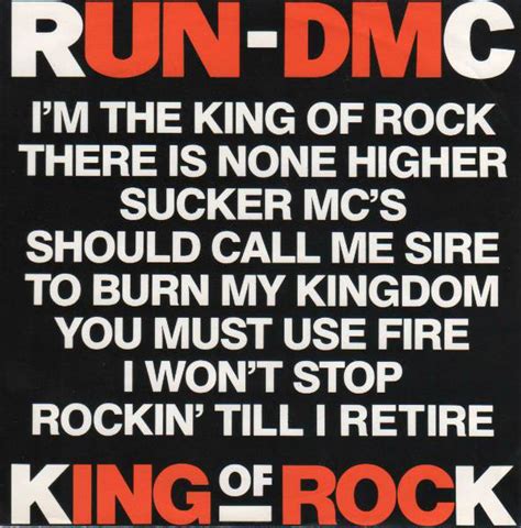 Run-DMC – King Of Rock (1986, Vinyl) - Discogs