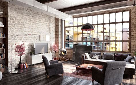 How to create a modern interior in loft-style