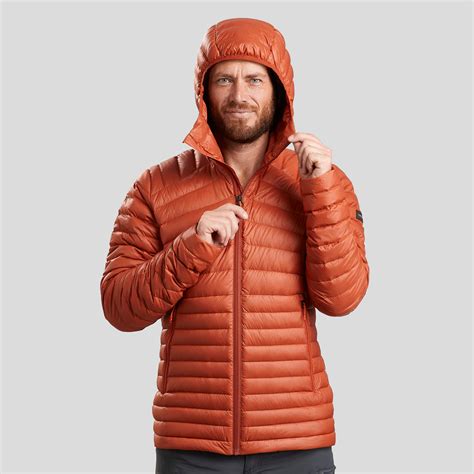 Buy Men's Trekking Down Feather Jacket 5°C Online | Decathlon