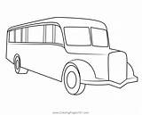 Service Bus Coloring Page For Kids  Free Buses Printable sketch template