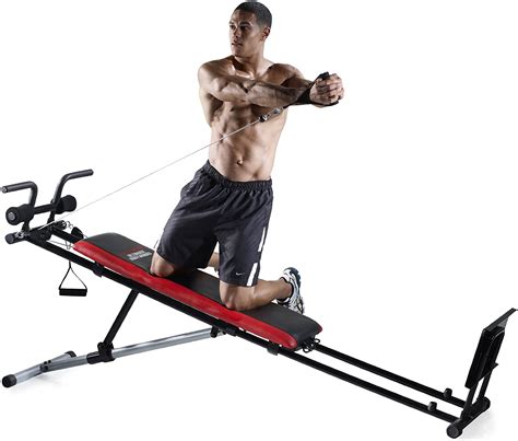 Weider Ultimate Body Works Black/Red, Standard | Versatile