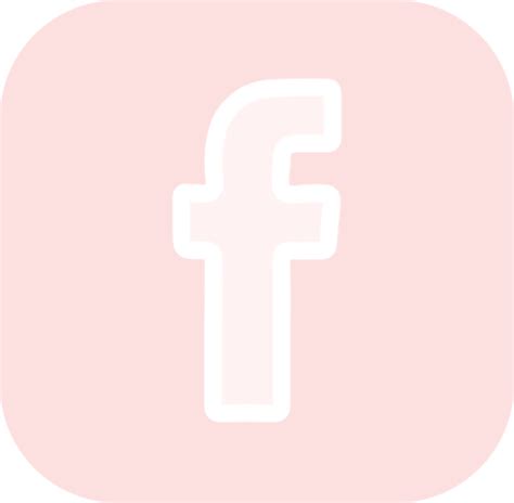 Pink Facebook Logo Png