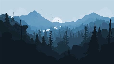 Firewatch wallpaper minus the human elements [1920x1080] | Desktop wallpaper art, Laptop ...