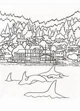 Northwest Coast Indians Coloring Pages Coloring sketch template