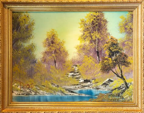 Bob Ross's First Painting For The Joy of Painting On Sale For $9.85m