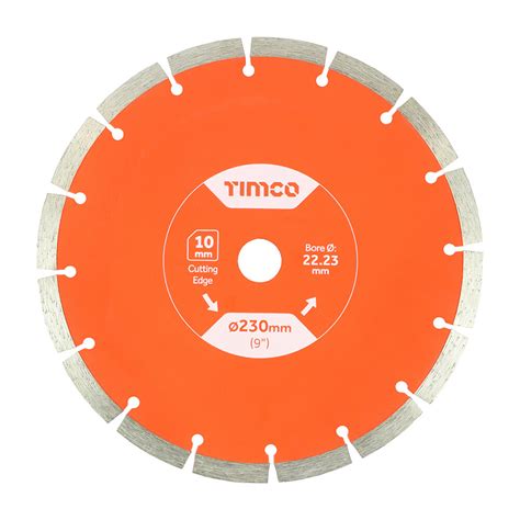 Timco Diamond Cutting Disc 230mm - Goodwins