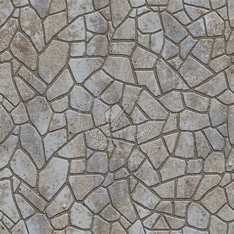 Paving flagstone texture seamless 05933