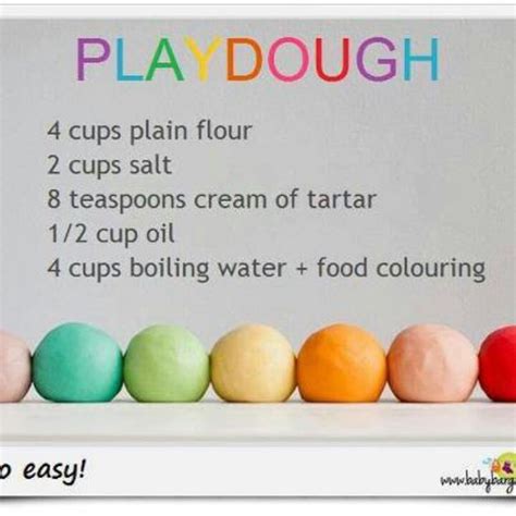 Make my own play dough... and we're doing flower part id and I want ...