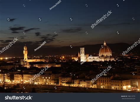 Duomo By Night Piazzale Michelangelo Stock Photo 708213775 | Shutterstock