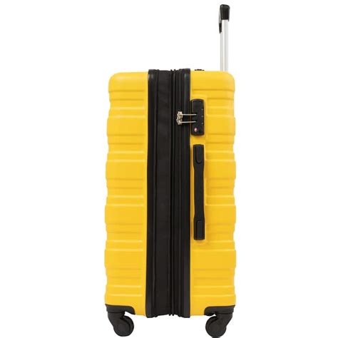 Luggage with TSA Lock Spinner Wheels Hardside Expandable Luggage Travel ...