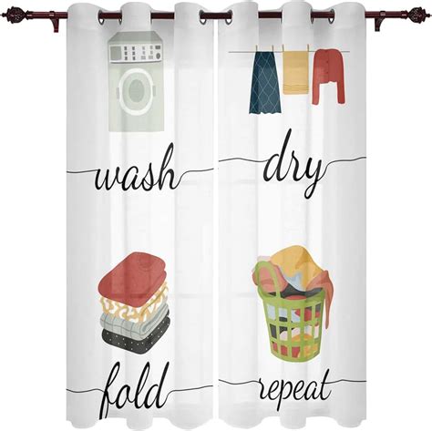 Amazon.com: Laundry Room Curtains