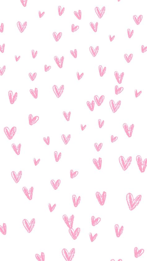 Cute Pink Heart Wallpapers on WallpaperDog