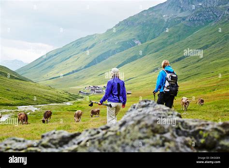 Switzerland grisons hiking hi-res stock photography and images - Alamy