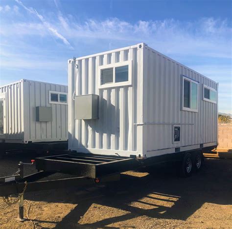 Container Home Trailer - Tiny Home Builders