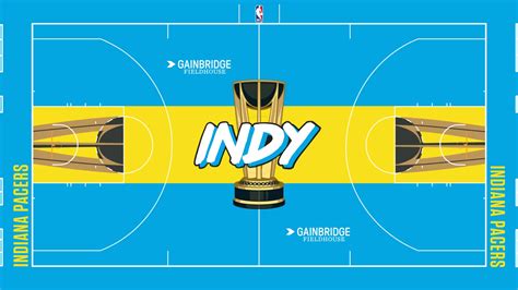 Pacers — and the rest of the NBA — unveil new home court for in-season tournament games